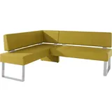 Home Affaire Rab 200 x 88 x 160 cm Webstoff langer Schenkel rechts grün