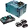 Makita Power Source Kit 18 V Li-Ion 4 x 5,0 Ah + DC18RD Ladegerät + Makpac 197626-8