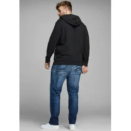 Jack & Jones PlusSize Hoodie Schwarz 3XL