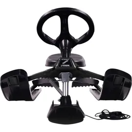 Stiga Snowracer Iconic Lenkschlitten grau/schwarz (73-4211-02)