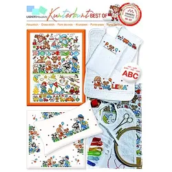 Stickvorlage "Kunterbunt"