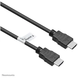 NeoMounts HDMI Anschlusskabel HDMI-A Stecker HDMI-A Stecker 5 m Schwarz