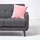 Homescapes Kissenbezug Samt 60 x 60 cm Rosa