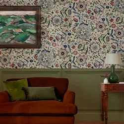 Vliestapete JOULES "Festival Flowers Antique", weiß, B:0,52m L:10m, Vlies, Tapeten, Design Tapeten