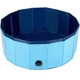 Pet Comfort Hundepool blau PVC B/H/L: ca. 80x30x80 cm - blau