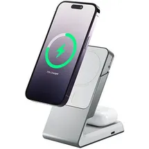 Alogic MSCDDWH, Indoor, USB, Kabelloses Aufladen, Weiß