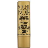 Soleil Noir - Lippen-Stick, farblos, LSF 30, hoher Sonnenschutz
