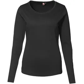 id-identity Langarmshirt Damen 0509 Gr. XL schwarz,