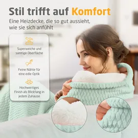 Medisana HB 417 Kuschelheizdecke 180 x 130 cm Salbeigrün