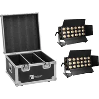 Eurolite Set 2x LED CLS-18 QCL RGB/WW 18x7W +