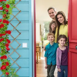 Relaxdays Rankgitter ausziehbar 180 x 60 cm Braun