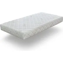 xaluca Matratze Kinderbett 80X160 Viscosoja Höhe18 cm Bezug mit viskoelastischem Bambusgewebe