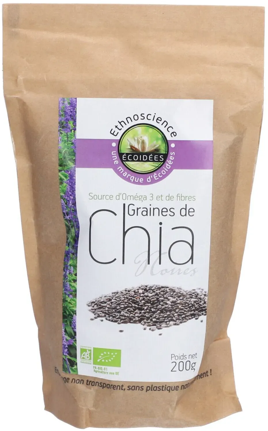 Ecoidees Graine Chia Sach 200G