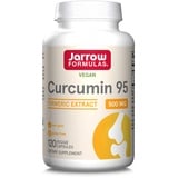 Jarrow Formulas, Curcumin 95, Kurkuma-Extrakt, 500mg, 120 vegane Kapseln, Laborgeprüft, Sojafrei, Glutenfrei, Vegetarisch, Ohne Gentechnik