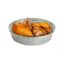 125 Stk. Aluminiumverpackungen für eine halbe gebratene Hähnchen (935cc) Ref A1025/500