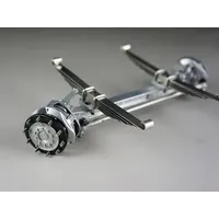 Thicon Models Vorderachse V2A mit Federn, Nabe und Scheibenbremse (50195)