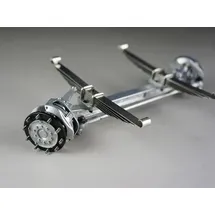 Thicon Models Vorderachse V2A mit Federn, Nabe und Scheibenbremse (50195)