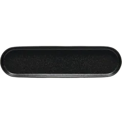 COSTA NOVA Notos Teller flach, oval, latitude black, Länge: 354 mm