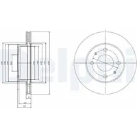 Delphi Bremsscheibe BG3946
