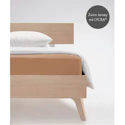 fleuresse Spannbettlaken "Comfort in Gr. 90x200, 140x200 oder 180x200 cm", Baumwolle-Elasthan Laken, für Matratzen bis 23 cm Höhe