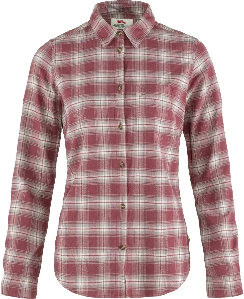 Fjällräven övik Flannel Shirt W mesa purple-fog (410-021) XL