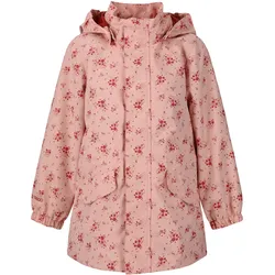 Parka ZIGZAG "Rebekka", Kinder, Gr. 98, pink (pink, schwarz), 100% Polyester, mehrfarbig, casual, ohne Ausschnitt, Langarm, Jacken, mit besonders wasser- und winddichter Qualität
