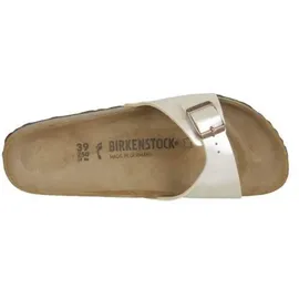 Birkenstock Madrid Vegan Birko-Flor schmal graceful pearl white 36