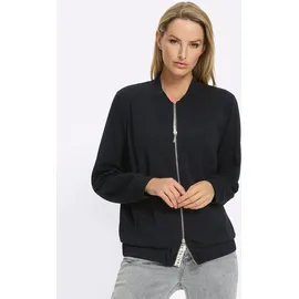 Heine Shirtjacke Jersey-Jacke Schwarz 36