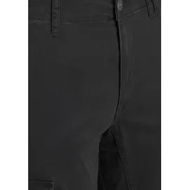 Jack & Jones PlusSize PAUL FLAKE Cargohose Schwarz 44 5XL