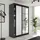 kier furniture Schiebetürenschrank Lamaro 138 x 205 x 59 cm Graphit/Weiß