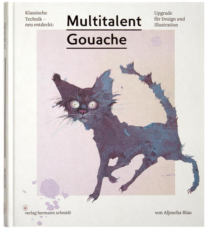 Multitalent Gouache - Aljoscha Blau  Gebunden