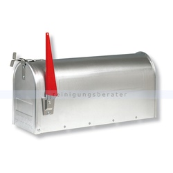 Briefkasten Burg Wächter U.S. Mailbox Aluminium mit typischen Signalfähnchen