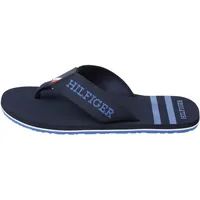 Tommy Hilfiger Herren Flip Flops Sporty Beach Sandal Zehentrenner, Blau (Desert Sky), 40 - 40 EU