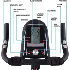 Sportstech Speedbiike SX500 schwarz