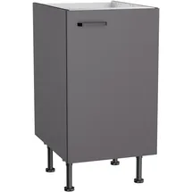 kochstation Spülenschrank KS-Paula 45 x 58,4 x 87 cm Grau