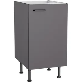 kochstation Spülenschrank KS-Paula 45 x 58,4 x 87 cm Grau