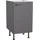 kochstation Spülenschrank KS-Paula 45 x 58,4 x 87 cm Grau
