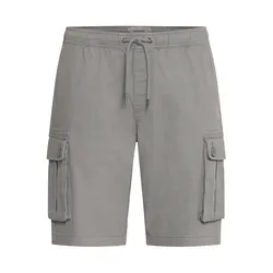 Cargoshorts BLEND "Cargoshorts BHMBHKVALLE", Herren, Gr. XXL, N-Gr, grau (pewter), Obermaterial: 99% Baumwolle CO. 1% Elasthan EL., Hosen