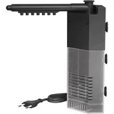 Wiltec Jp-092 Innenfilter Aquarium mit Pumpe 250 l/h 3w Eckfilter S für kleines Aquarium bis 40 L