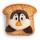 NICI Mini MagNICI Pinguin mit Toast 7 cm Weiß