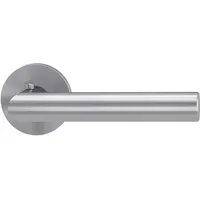 GRIFFWERK LUCIA PROFESSIONAL Rosettengarnitur Edelstahl Matt/Weiß