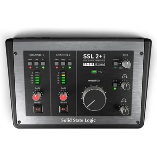 Solid State Logic Ssl2+ MKII 2x2 Usb-c Audio-schnittstelle