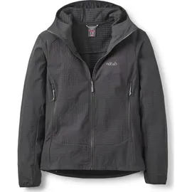Rab Quantra Pro Hoody Schwarz L