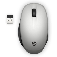 HP Dual-Mode Mouse 300 silber, USB/Bluetooth (6CR72AA)