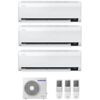 SAMSUNG Wind-free ELITE Multi 3x2,5kW WIFI Klimaanlage Aggregat 5,2kW