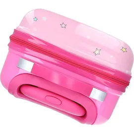 TheTrueC Kinder Trolley 4-Rollen Cabin 40 cm / 26 l pink/rosa