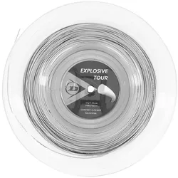 Dunlop Tennissaite Explosive Tour (Haltbarkeit+Kontrolle) silber 200m Rolle