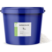 Fuduu.de - Natron Pulver E500 ii Natriumhydrogencarbonat NaHCO3 Natriumcarbonat im 5 kg Eimer