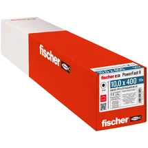 Fischer Holzschraube PowerFast II 10,0x400 SK TX TG blvz 50