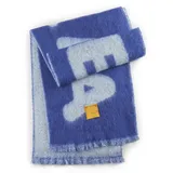 Codello XL Schal mit plakativem Print (blau)